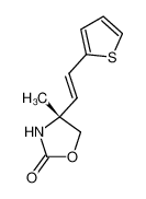 (4R)-4-methyl-4-[(E)-2-(thiophen-2-yl)ethenyl]-1,3-oxazolidin-2-one CAS:391678-26-5 manufacturer & supplier