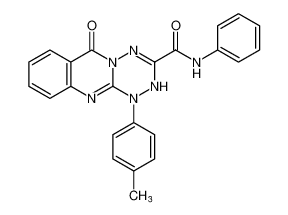 6-oxo-N-phenyl-1-(p-tolyl)-1,6-dihydro-2H-[1,2,4,5]tetrazino[6,1-b]quinazoline-3-carboxamide CAS:391679-08-6 manufacturer & supplier