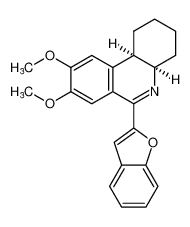 rel-(4aR,10bR)-6-(benzofuran-2-yl)-8,9-dimethoxy-1,2,3,4,4a,10b-hexahydrophenanthridine CAS:391681-27-9 manufacturer & supplier