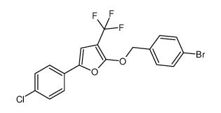 2-((4-bromobenzyl)oxy)-5-(4-chlorophenyl)-3-(trifluoromethyl)furan CAS:391683-64-0 manufacturer & supplier