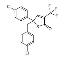 5-(4-chlorobenzyl)-5-(4-chlorophenyl)-3-(trifluoromethyl)thiophen-2(5H)-one CAS:391683-80-0 manufacturer & supplier