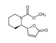 1-Piperidinecarboxylic acid, 2-[(2R)-2,5-dihydro-5-oxo-2-furanyl]-,methyl ester, (2R)-rel- CAS:391684-52-9 manufacturer & supplier