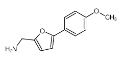 C-(5-(4-methoxyphenyl)furan-2-yl)methylamine CAS:39170-17-7 manufacturer & supplier