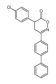 3-biphenyl-4-yl-5-(4-chloro-phenyl)-4,5-dihydro-[1,2]oxazin-6-one CAS:39179-59-4 manufacturer & supplier