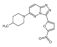 6-(4-methyl-piperidin-1-yl)-3-(5-nitro-furan-2-yl)-[1,2,4]triazolo[4,3-b]pyridazine CAS:39181-85-6 manufacturer & supplier