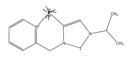 (η2-C(5),N)(N-isopropyl-N'-(2-pyridylmethyl)imidazole-5-ylidene)bis(hydrido)bis(triphenylphosphine)iridium(III) (1+) CAS:391859-82-8 manufacturer & supplier