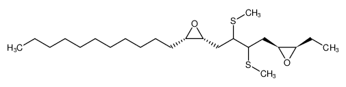 (2S,3R)-2-(2,3-bis(methylthio)-4-((2R,3S)-3-undecyloxiran-2-yl)butyl)-3-ethyloxirane CAS:391884-17-6 manufacturer & supplier