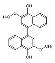 3,3'-Dimethoxy-[1,1']binaphthyl-4,4'-diol CAS:3919-64-0 manufacturer & supplier