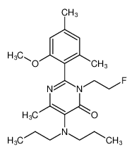 5-(dipropylamino)-3-(2-fluoroethyl)-2-(2-methoxy-4,6-dimethylphenyl)-6-methylpyrimidin-4(3H)-one CAS:391936-42-8 manufacturer & supplier