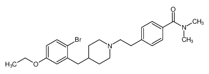 4-(2-(4-(2-bromo-5-ethoxybenzyl)piperidin-1-yl)ethyl)-N,N-dimethylbenzamide CAS:391956-63-1 manufacturer & supplier