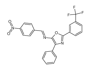 (4-nitro-benzylidene)-[4-phenyl-2-(3-trifluoromethyl-phenyl)-oxazol-5-yl]-amine CAS:392-33-6 manufacturer & supplier