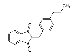 2-(p-Propylbenzyl)-indan-1,3-dion CAS:39207-34-6 manufacturer & supplier