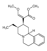 rac-2β-(α-Methoxycarbonyl-β-methoxyvinyl)-3β-ethyl-1,3,4,6,7,11bα-hexahydro-2H-benzo(a)chinolizin CAS:39209-09-1 manufacturer & supplier