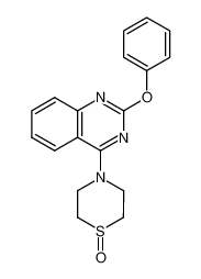 4-(1-oxo-1λ4-thiomorpholin-4-yl)-2-phenoxy-quinazoline CAS:39213-19-9 manufacturer & supplier