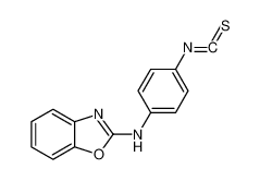 2-(4-isothiocyanatophenylamino)benzoxazole CAS:39223-77-3 manufacturer & supplier