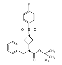 tert-butyl benzyl(1-((4-fluorophenyl)sulfonyl)azetidin-3-yl)carbamate CAS:392231-67-3 manufacturer & supplier