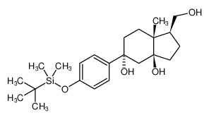 (1S,3aS,5R,7aR)-5-(4-((tert-butyldimethylsilyl)oxy)phenyl)-1-(hydroxymethyl)-7a-methyloctahydro-3aH-indene-3a,5-diol CAS:392235-13-1 manufacturer & supplier