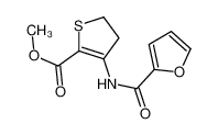 methyl 4-(furan-2-carbonylamino)-2,3-dihydrothiophene-5-carboxylate CAS:392244-43-8 manufacturer & supplier