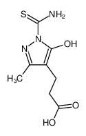 3-(5-methyl-3-oxo-2-thiocarbamoyl-2,3-dihydro-1H-pyrazol-4-yl)-propionic acid CAS:39225-43-9 manufacturer & supplier