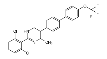 2-(2,6-dichlorophenyl)-4-methyl-5-(4'-(trifluoromethoxy)-[1,1'-biphenyl]-4-yl)-1,4,5,6-tetrahydropyrimidine CAS:392256-17-6 manufacturer & supplier