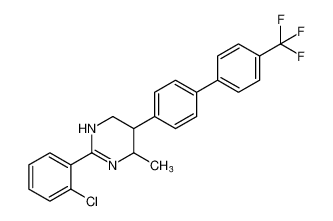 2-(2-chlorophenyl)-4-methyl-5-(4'-(trifluoromethyl)-[1,1'-biphenyl]-4-yl)-1,4,5,6-tetrahydropyrimidine CAS:392258-50-3 manufacturer & supplier