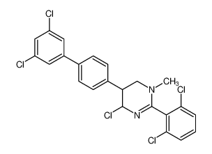 4-chloro-5-(3',5'-dichloro-[1,1'-biphenyl]-4-yl)-2-(2,6-dichlorophenyl)-1-methyl-1,4,5,6-tetrahydropyrimidine CAS:392259-32-4 manufacturer & supplier