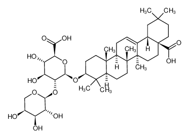 3-O-[α-L-arabinopyranosyl(1-)2)-β-D-glucuronopyranosyl] oleanolic acid CAS:392286-12-3 manufacturer & supplier