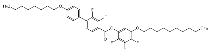 [1,1'-Biphenyl]-4-carboxylic acid, 2,3-difluoro-4'-(octyloxy)-,5-(decyloxy)-2,3,4-trifluorophenyl ester CAS:392309-35-2 manufacturer & supplier