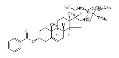 16β-(tert-butyldimethylsilyloxy)cholest-5-en-3β-yl benzoate CAS:392322-68-8 manufacturer & supplier