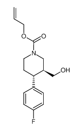 (3S,4R)-(-)-N-allyloxycarbonyl-4-(4'-fluorophenyl)-3-hydroxymethylpiperidine CAS:392328-28-8 manufacturer & supplier