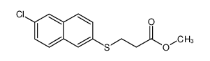 methyl 3-[(6-chloronaphthalen-2-yl)thio]propanoate CAS:392330-65-3 manufacturer & supplier