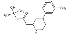 tert-butyl 2-[4-(2-methyl-4-pyridyl)-2-piperazyl]acetate CAS:392332-45-5 manufacturer & supplier