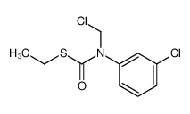 Chloromethyl-(3-chloro-phenyl)-thiocarbamic acid S-ethyl ester CAS:39242-51-8 manufacturer & supplier