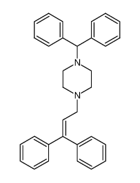 1-benzhydryl-4-(3,3-diphenyl-allyl)-piperazine CAS:39245-19-7 manufacturer & supplier