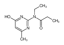 N-ethyl-N-(4-methyl-6-oxo-1,6-dihydro-pyrimidin-2-yl)-propionamide CAS:39247-83-1 manufacturer & supplier