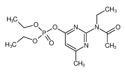 phosphoric acid 2-(acetyl-ethyl-amino)-6-methyl-pyrimidin-4-yl ester diethyl ester CAS:39247-97-7 manufacturer & supplier