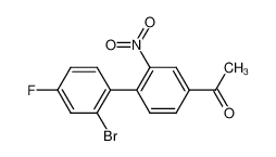 1-(2'-Bromo-4'-fluoro-2-nitro-biphenyl-4-yl)-ethanone CAS:39249-62-2 manufacturer & supplier