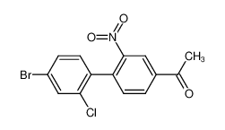 1-(4'-Bromo-2'-chloro-2-nitro-biphenyl-4-yl)-ethanone CAS:39249-64-4 manufacturer & supplier