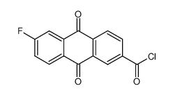 6-Fluor-anthrachinon-carbonsaeure-(2)-chlorid CAS:3925-90-4 manufacturer & supplier