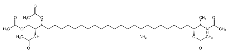 (2S,3R,26S,27S)-2,27-diacetamido-18-aminooctacosane-1,3,26-triyl triacetate CAS:392519-44-7 manufacturer & supplier