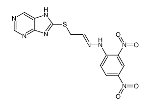 (7(9)H-purin-8-ylsulfanyl)-acetaldehyde (2,4-dinitro-phenyl)-hydrazone CAS:39253-14-0 manufacturer & supplier