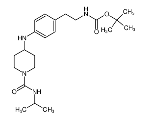 tert-Butyl 4-({1-[(isopropylamino)carbonyl]-4-piperidinyl}amino)-phenethylcarbamate CAS:392623-50-6 manufacturer & supplier