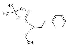 (1R,2S,3S)-tert-butyl 2-hydroxymethyl-3-phenethylcyclopropanecarboxylate CAS:392655-77-5 manufacturer & supplier