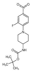 3-fluoro-4-((4-BOC-amino)piperidino)nitrobenzene CAS:392660-18-3 manufacturer & supplier