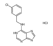 N-(3-chlorobenzyl)-1H-purin-6-amine hydrochloride CAS:392661-26-6 manufacturer & supplier