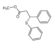 (+)-(R)-methyl 3-phenyl-3-phenylsulfanylpropanoate CAS:392668-05-2 manufacturer & supplier