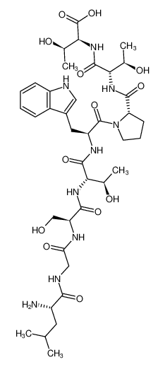 L-Threonine,L-leucylglycyl-L-seryl-L-threonyl-L-tryptophyl-L-prolyl-L-threonyl- CAS:392692-95-4 manufacturer & supplier