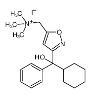 1-(3-(cyclohexyl(hydroxy)(phenyl)methyl)isoxazol-5-yl)-N,N,N-trimethylmethanaminium iodide CAS:392699-88-6 manufacturer & supplier