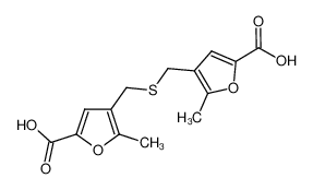 5,5'-dimethyl-4,4'-(sulfanediylbis(methyl))-di(furan-2-carboxylic acid) CAS:392738-72-6 manufacturer & supplier