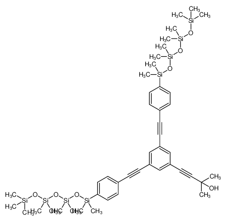 4-(3,5-bis((4-(1,1,3,3,5,5,7,7,7-nonamethyltetrasiloxaneyl)phenyl)ethynyl)phenyl)-2-methylbut-3-yn-2-ol CAS:393056-28-5 manufacturer & supplier